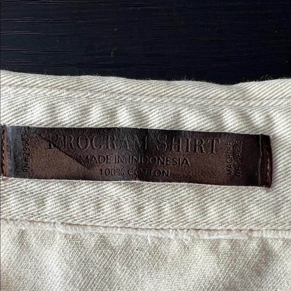 Pendleton Tan button Down Jacket Shirt Red Wester… - image 2